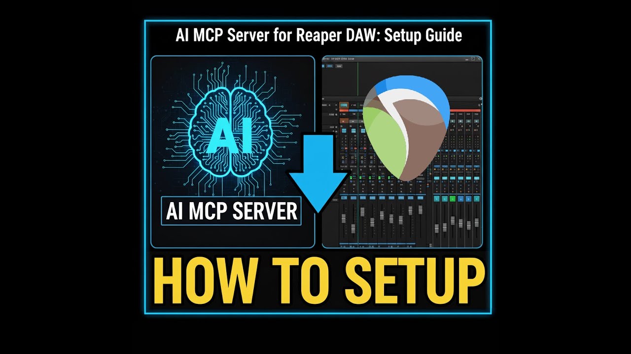 How to setup AI MCP server for  Reaper DAW (music studio)