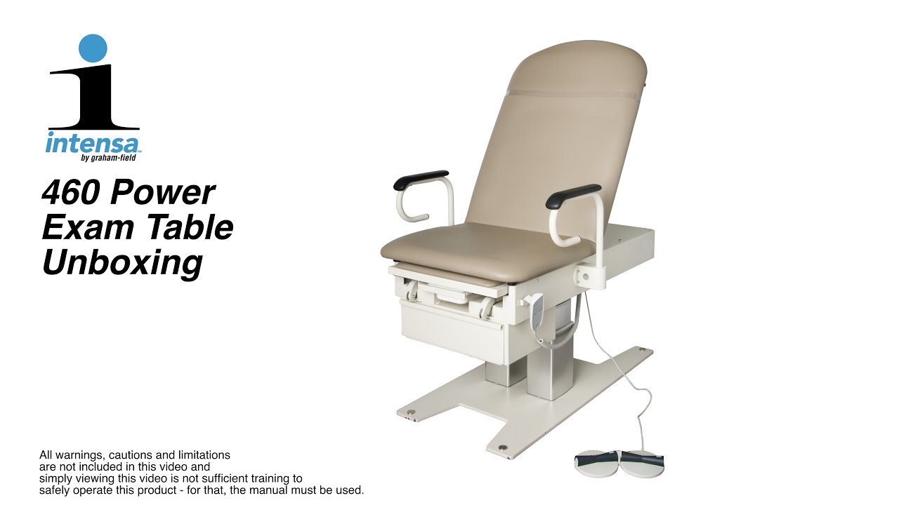 Intensa&trade; 460 Power Exam Table Unboxing