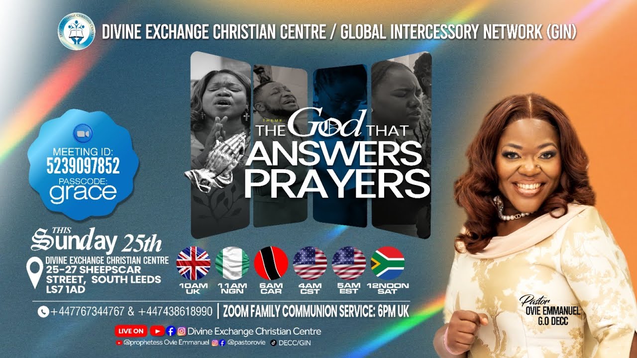 GLOBAL VICTORY AND CELEBRATION SERVICE