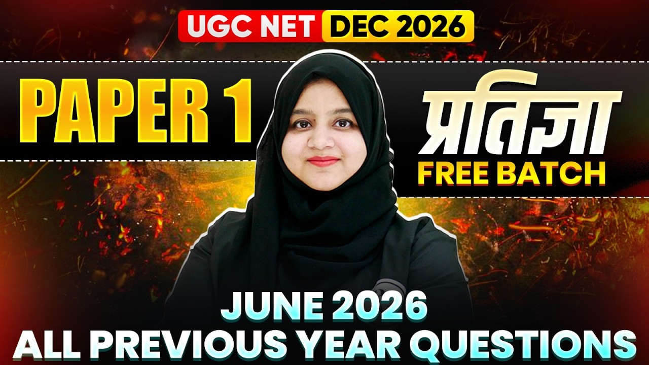 UGC NET Paper 1 | UGC NET Paper 1 June 2026 All Previous Year questions #2 |UGC NET Paper 1 Dec 2026