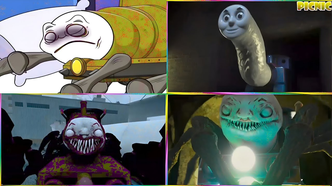 МОНСТР ТОМАС ТРЕЙНЕР 🚂 🆚 ПРОКЛЯТЫЙ МОНСТР ТОМАС 🤖 🆚 ЧУ-ЧУ-ЧАРЛЬЗ МОНСТР ❄️TILES HOP55