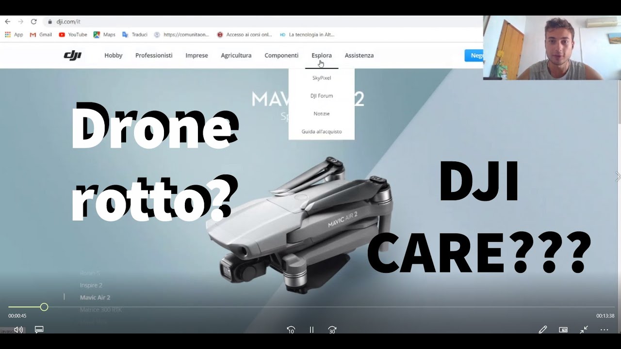 DJI CARE come funziona la riparazione/sostituzione del vostro MAVIC mini?