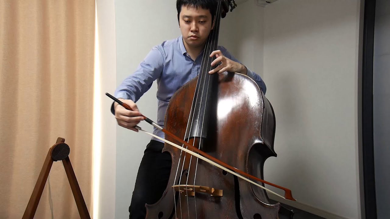 Etude 1. from F . Simandl  New Method For The Double Bass