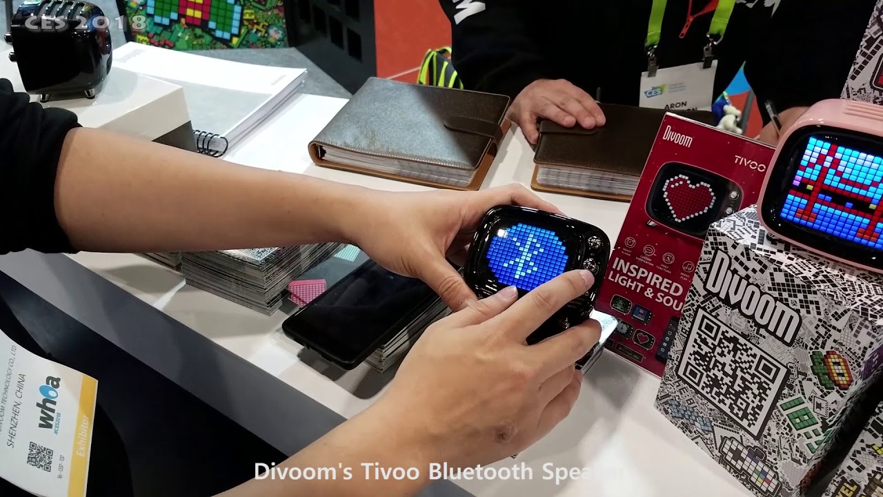 CES 2018   Divoom Tivoo