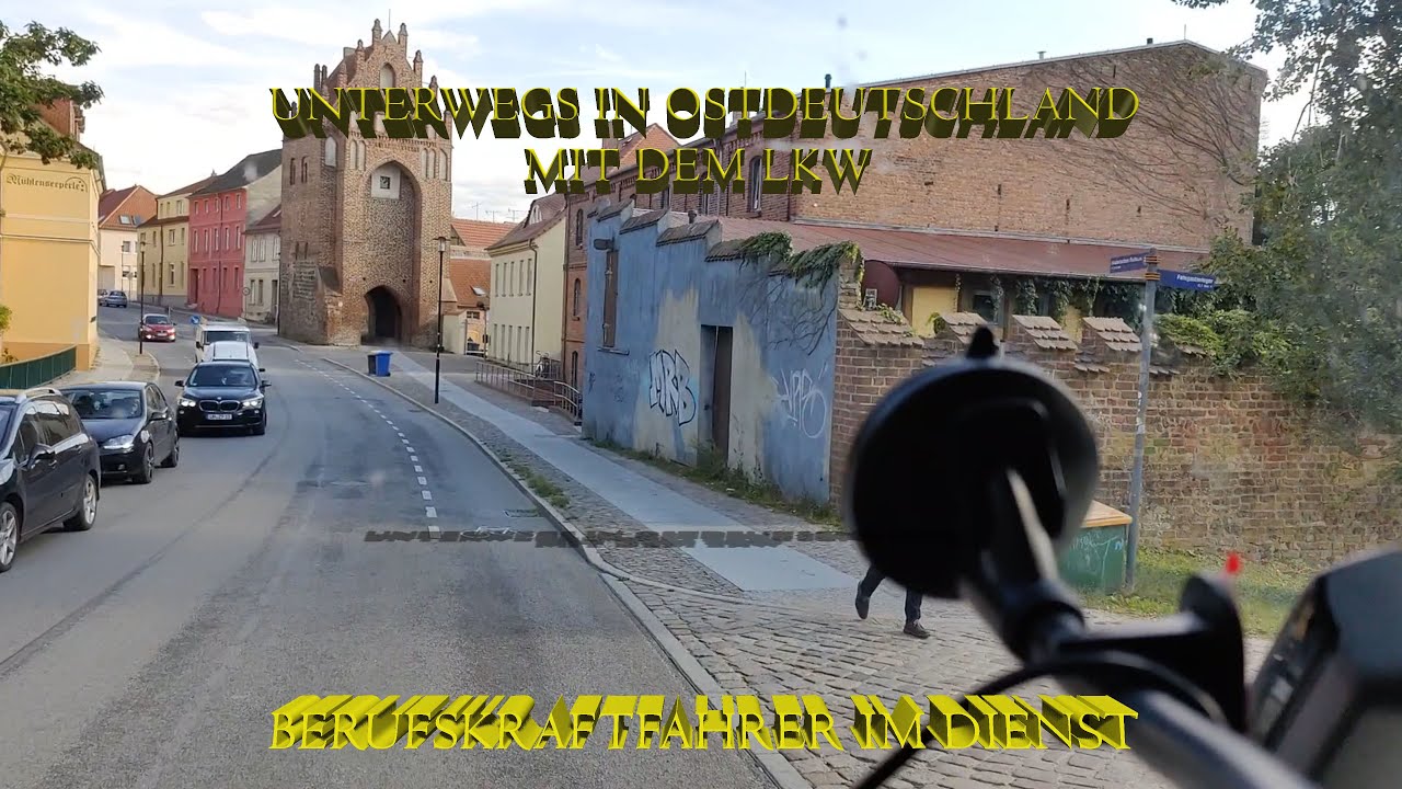 Alltag als Berufskraftfahrer - Roadtrip - LKW fahren im Nahverkehr - Vlog #1