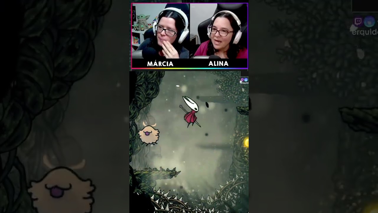 Trolagem da pulguinha! #JogandoJuntas #Silksong #GameplayBR