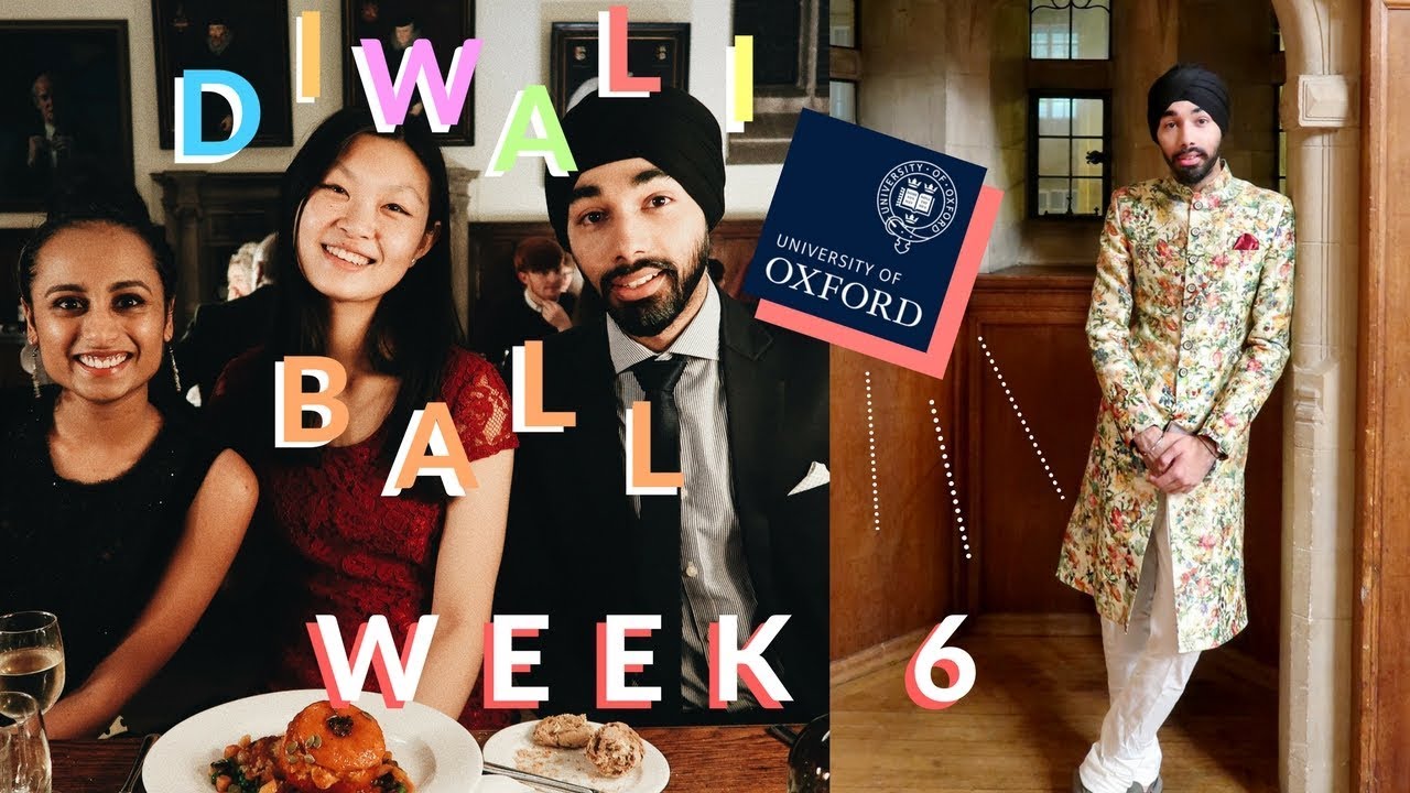 WEEK SIX | DIWALI BALL VLOG | OXFORD VLOGS | THIS IS MANI