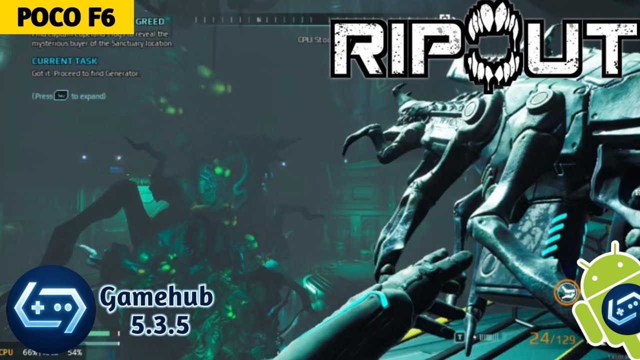 Ripout on Gamehub 5.3.5 - Poco F6