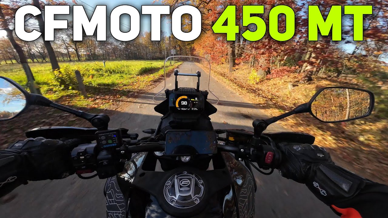 CFMOTO 450 MT - POV Ride Pure Exhaust Sound [4K]