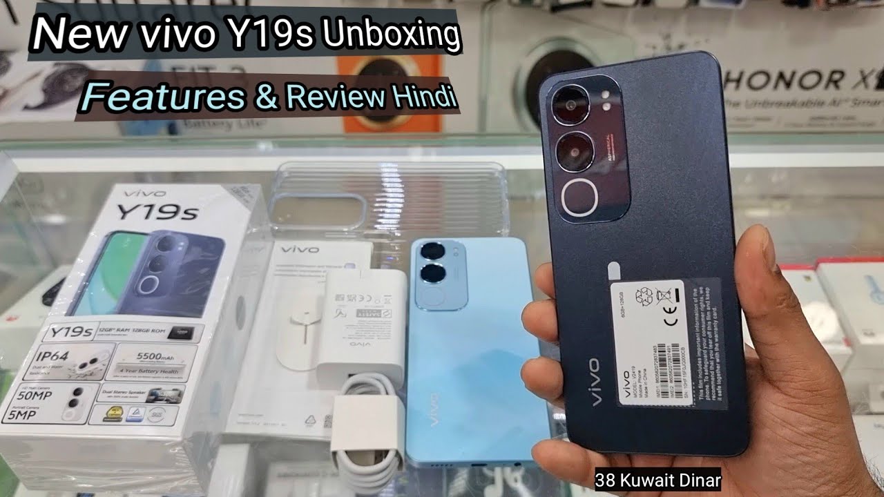 New vivo Y19s Unboxing, Specification's & Full Review Hindi