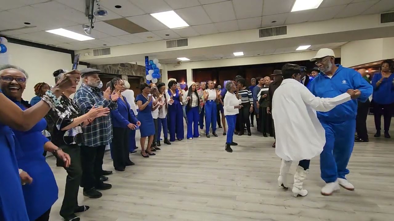 Dmv senior hand dancers channel celebrating Yvonne Tillery birthday 12/3/2024