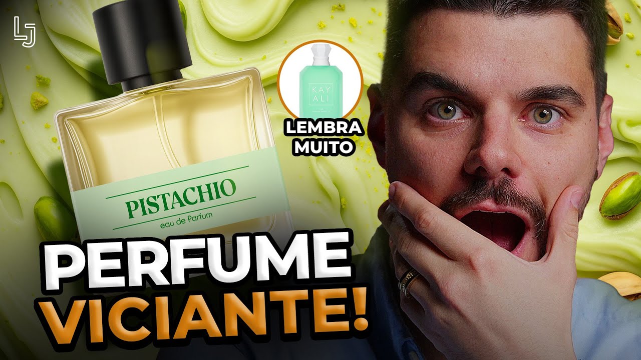 PERFUME VICIANTE! PISTACHIO PAR FUN - INSPIRADO NO HYPADO KAY ALI! CHEIRO ELOGIADO TOP PARA NOITE!