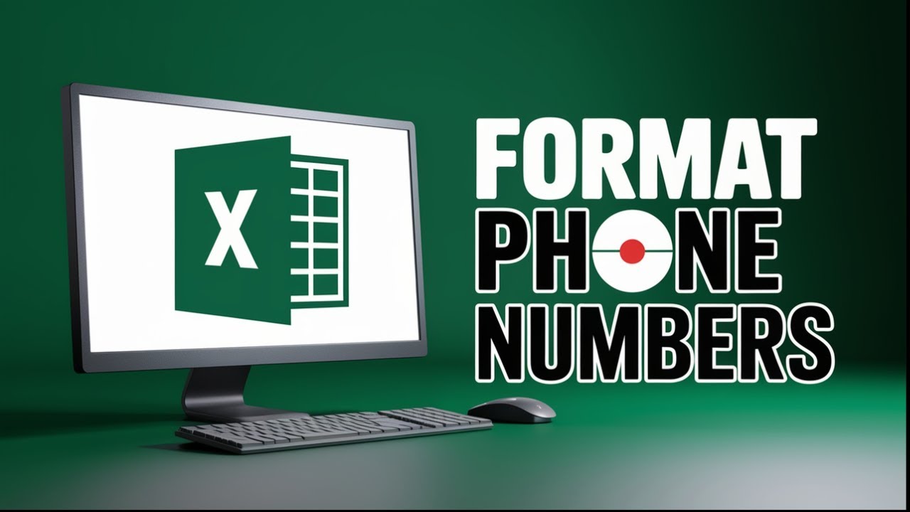 How to Format Phone Numbers in Excel &ndash; The Right Way 2025
