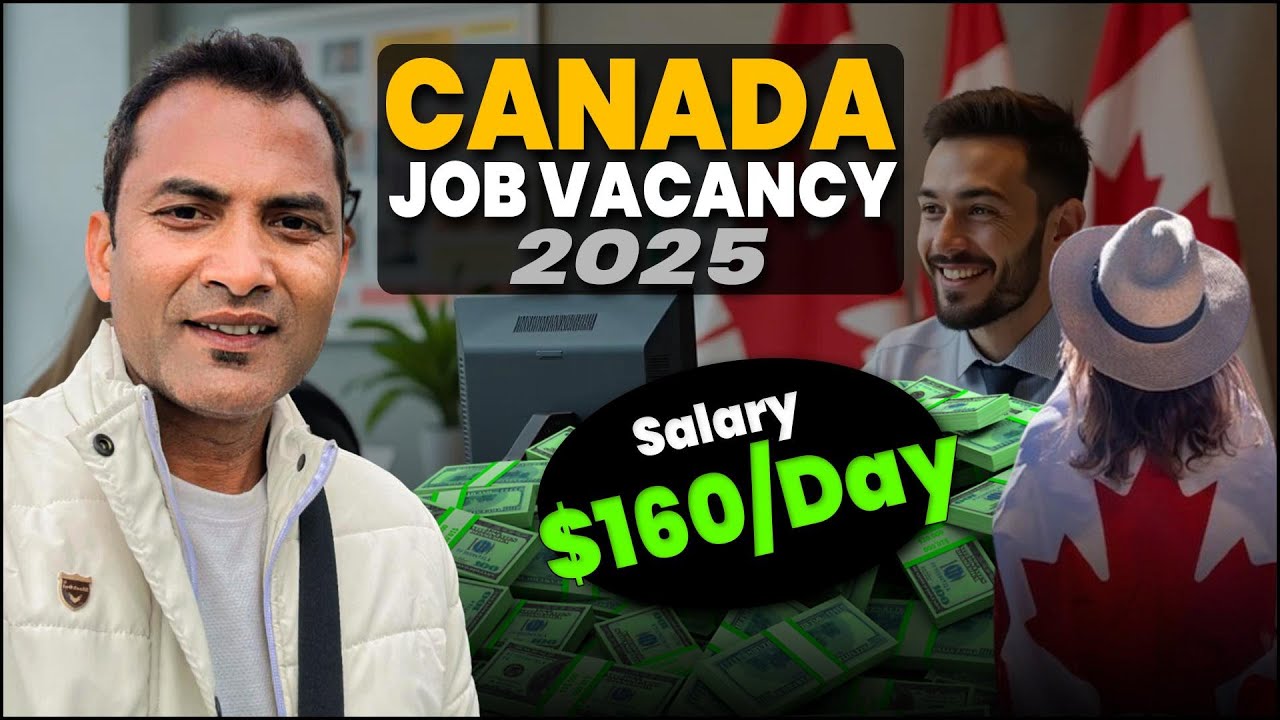 FREE JOB VACANCIES IN CANADA FOR FOREIGNERS 2025! How to Apply? #jobs #canada