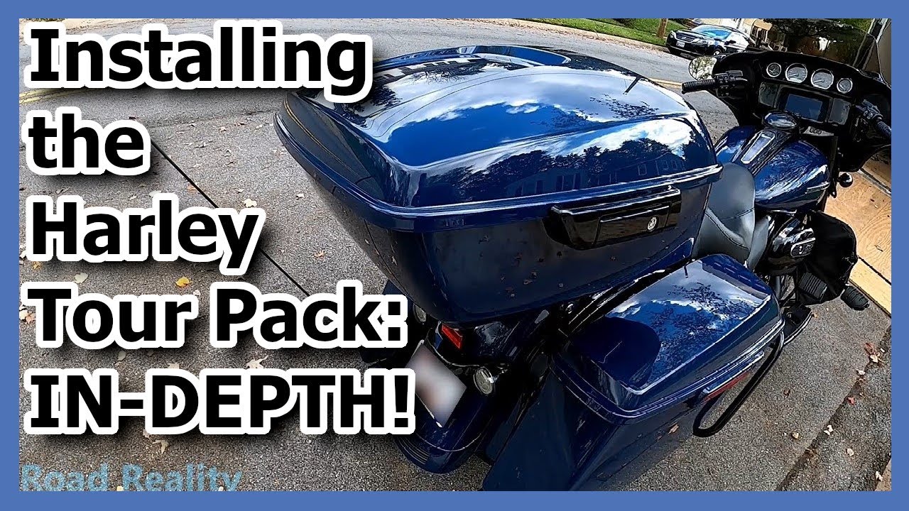 Подробная установка Harley Tour Pack своими руками! Насколько сложна установка для тех, кто делае...