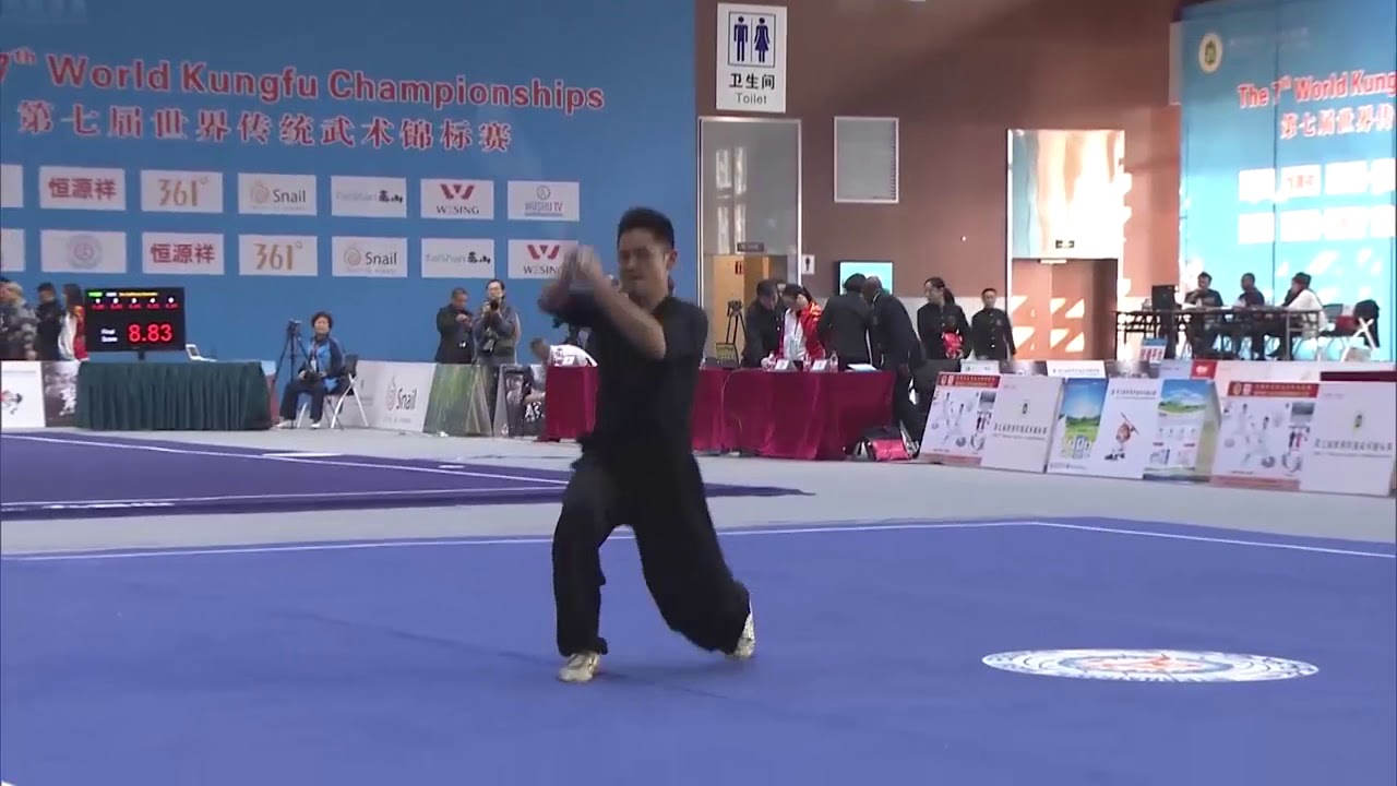 Shuang Shou Jian - Phillip Dang USA 8.98 Gold - 7th World Kung Fu Championships