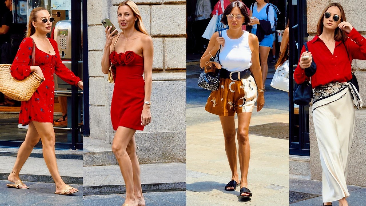 [ P.2] Shopping Season in Milan: Fashion Trends Viral Summer Looks Milan Street Style July 2026