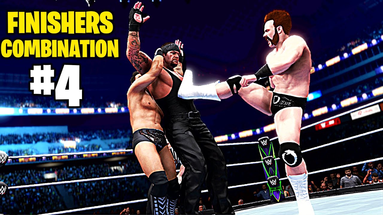 Finisher After Finisher Combination Part 4! WWE 2K20
