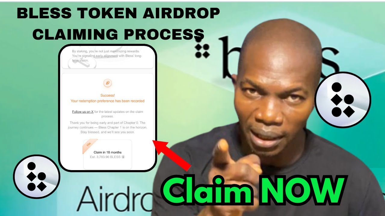 Bless Token Update | How to Claim Airdrop Guide | Staking Period & 15X