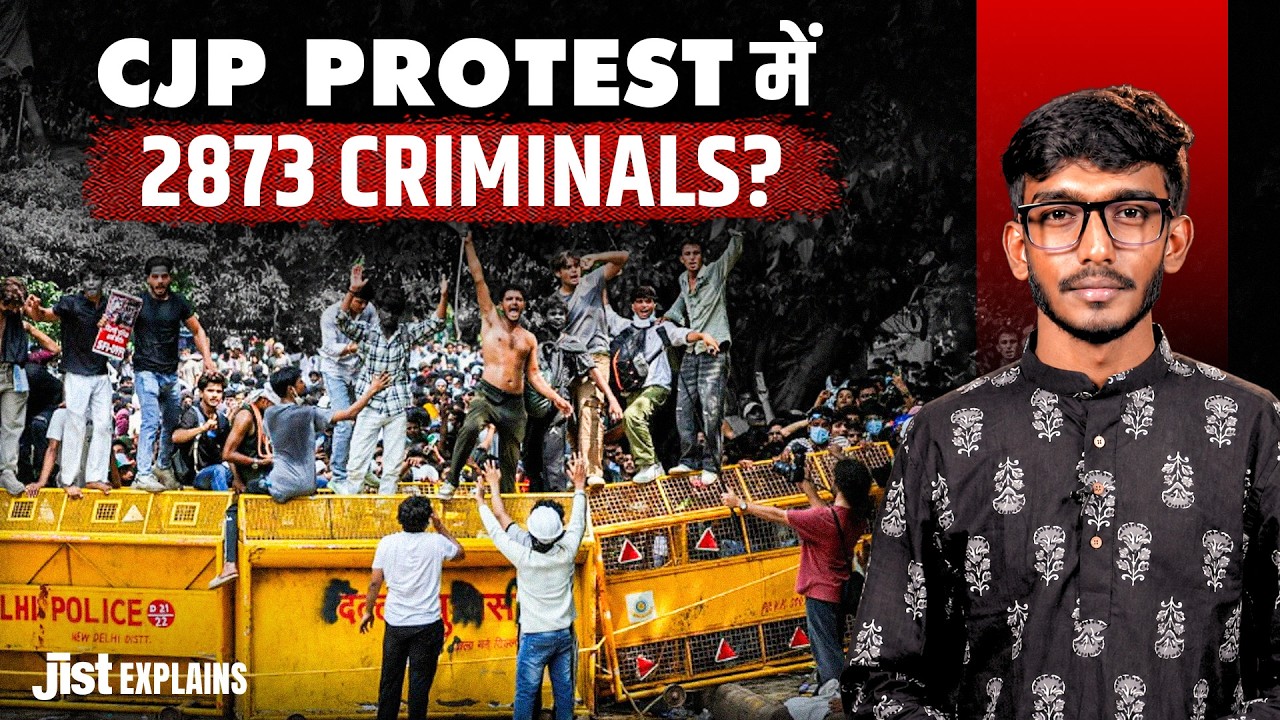 Were Criminals Inside the Jantar Mantar Protest? Delhi Police's Claims Explained ft. Varun | Jist