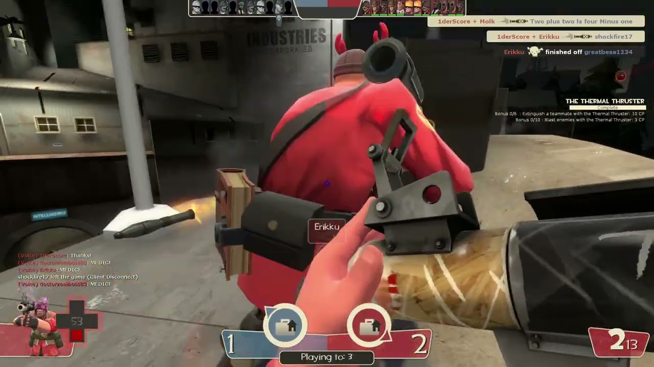WholeClips : Doublecross Spy + Soldier (ft. funny ragdolls)