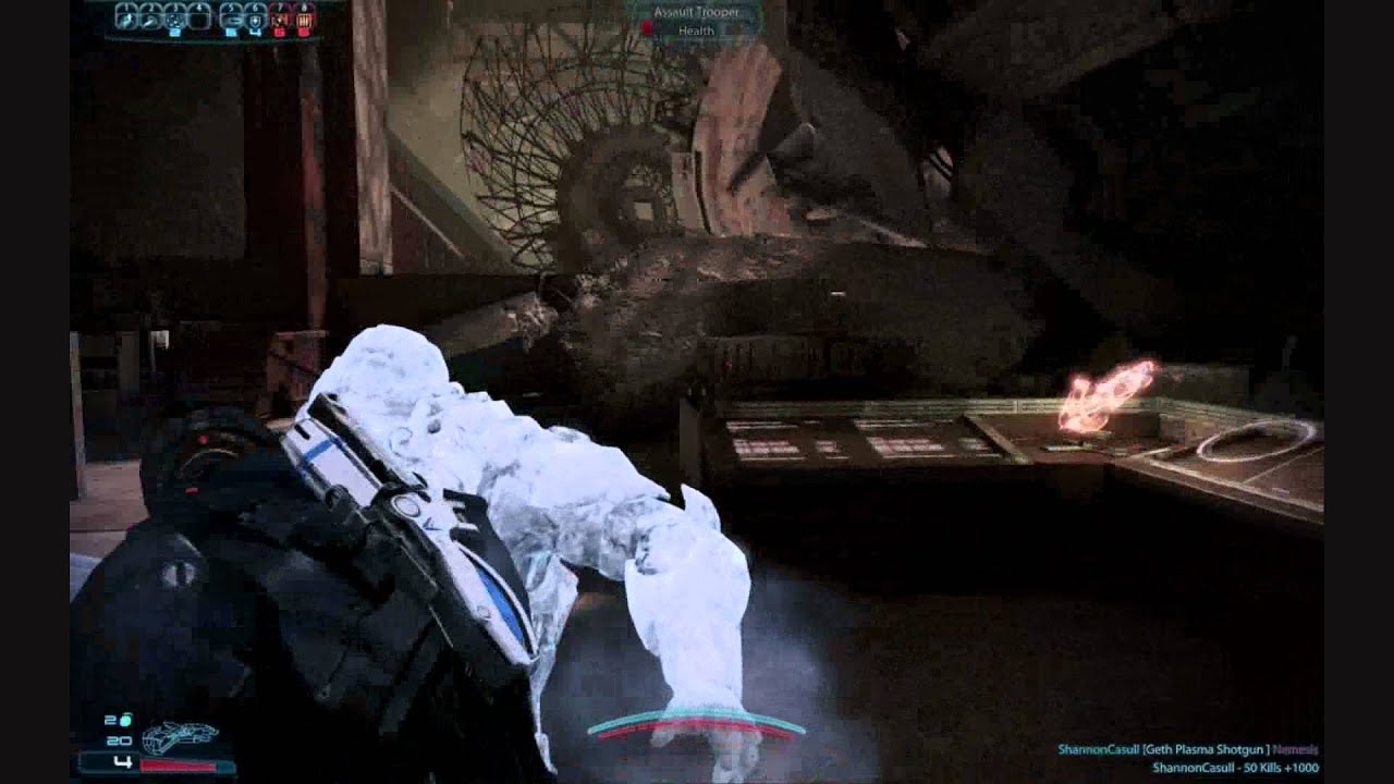 Mass Effect 3 Multiplayer Solo Gold Human Soldier Part 1