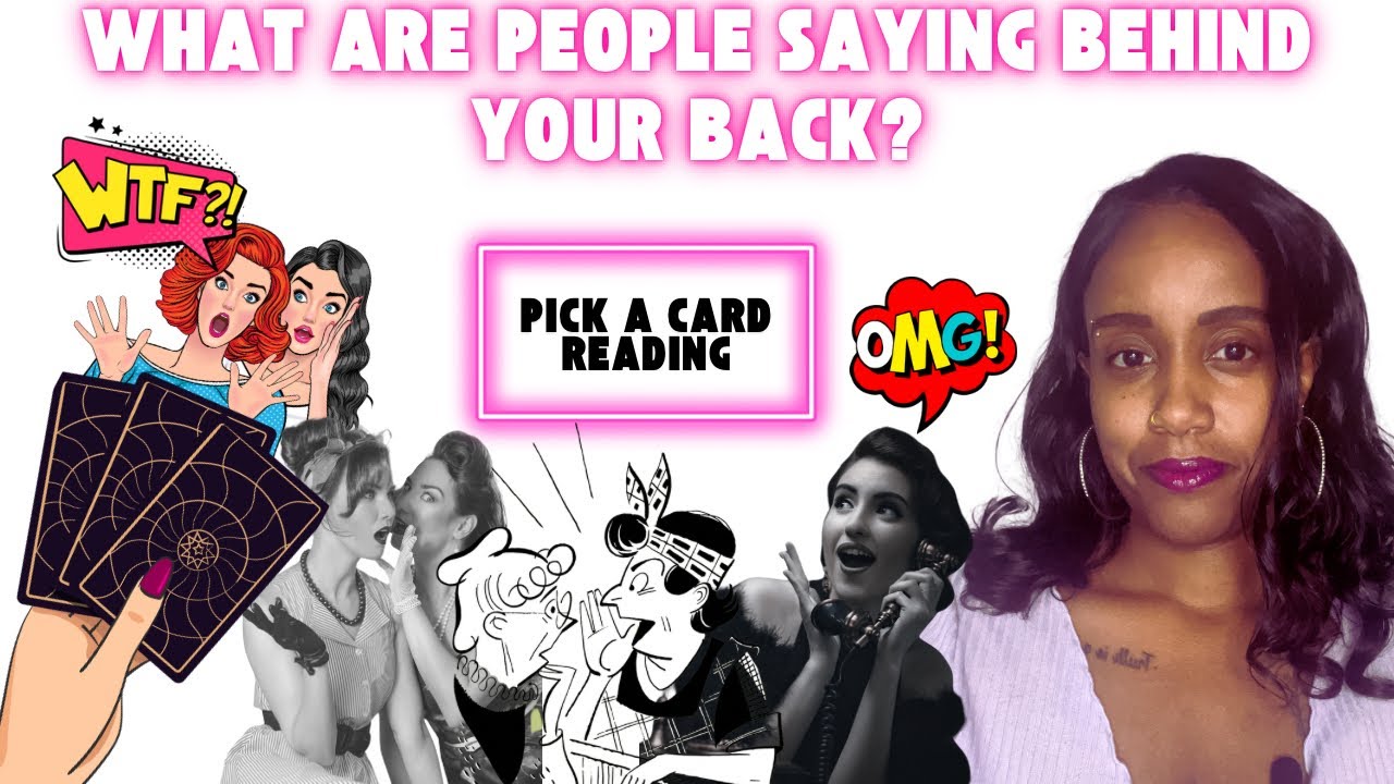 🤐What Are People Saying Behind Your Back? *IN-DEPTH* (Pick A Card) Tarot Reading