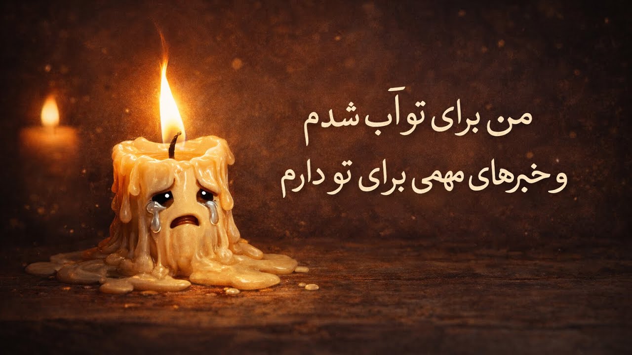 به نیت تو شمع گریه کرد ✨نیت کن 🔮