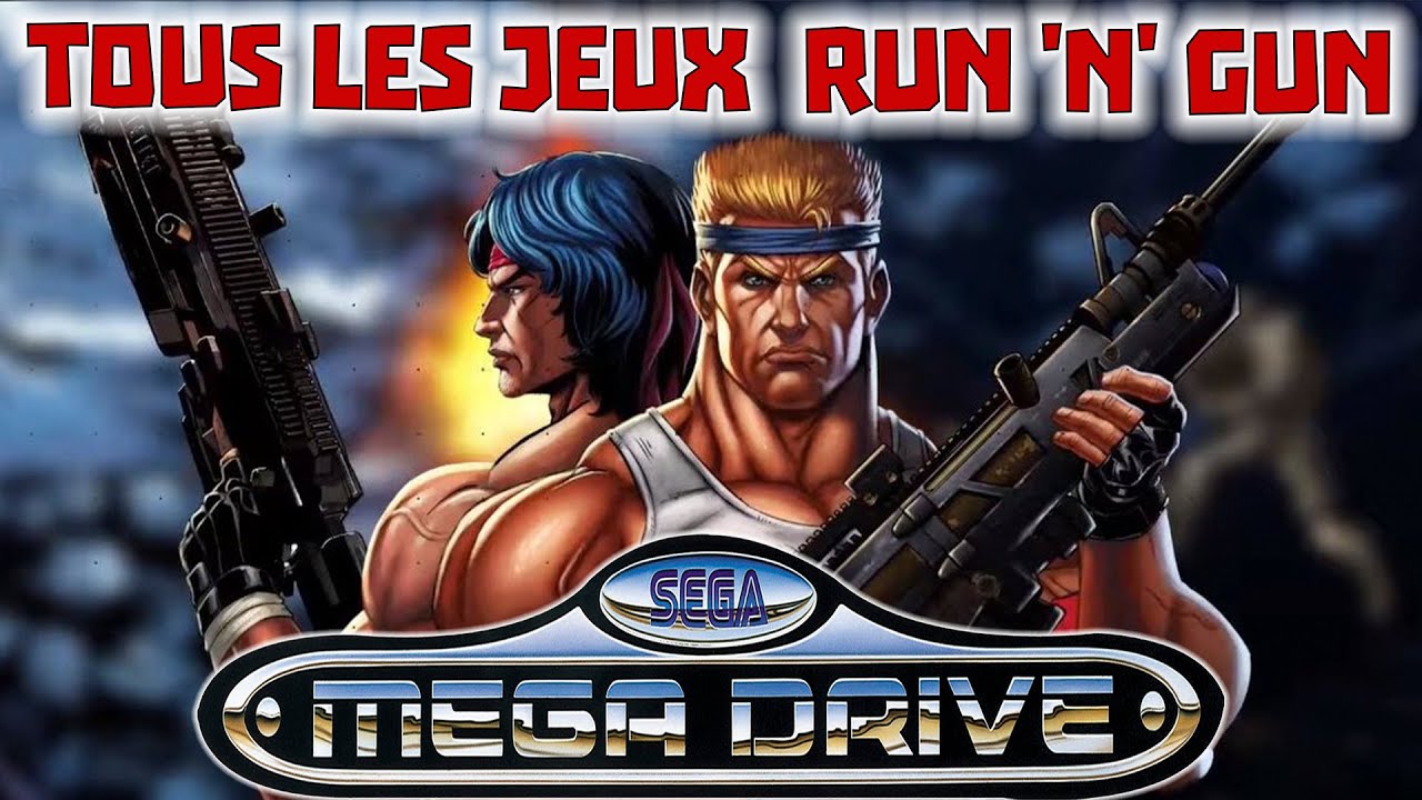Tous les jeux Run 'n' Gun Sega Mega Drive /Genesis