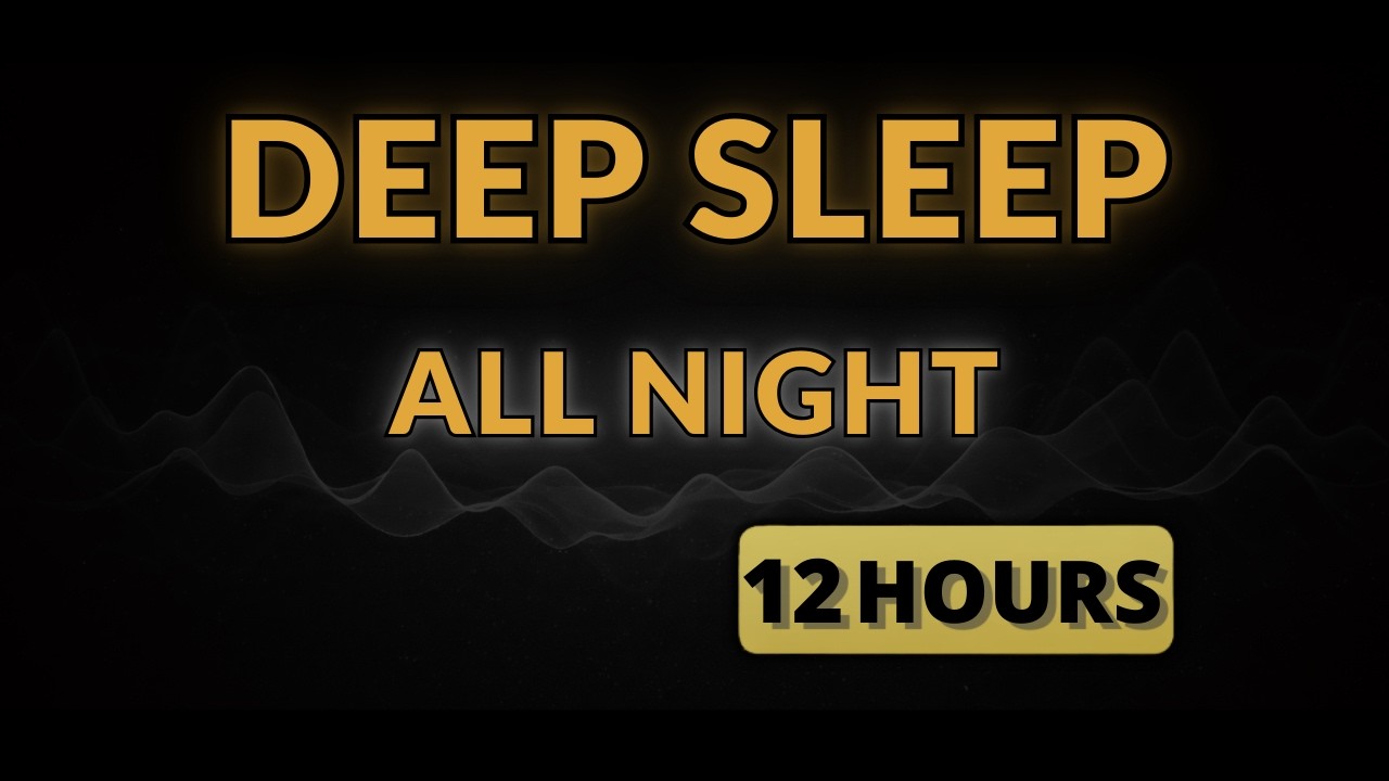 Brown Noise for Deep Sleep (All Night) | 12 Hours Continuous