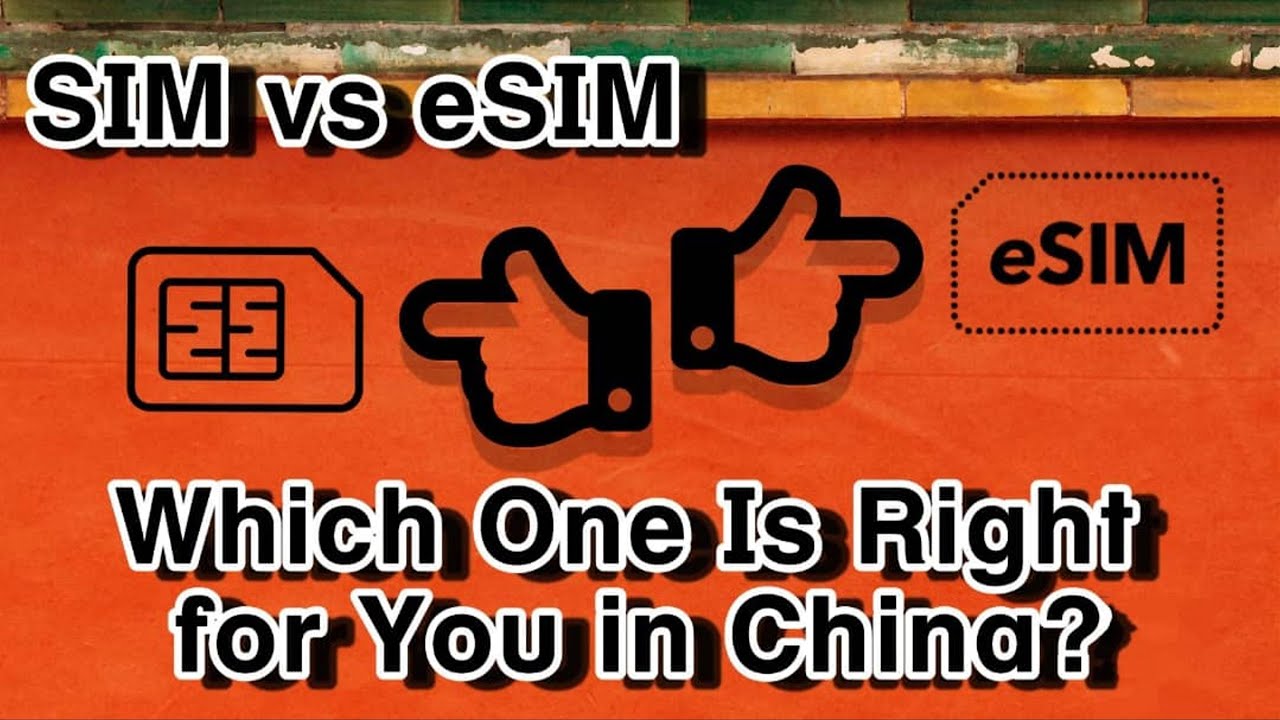 Chinese SIM Card vs. eSIM: Which is Best for Your Trip to China?