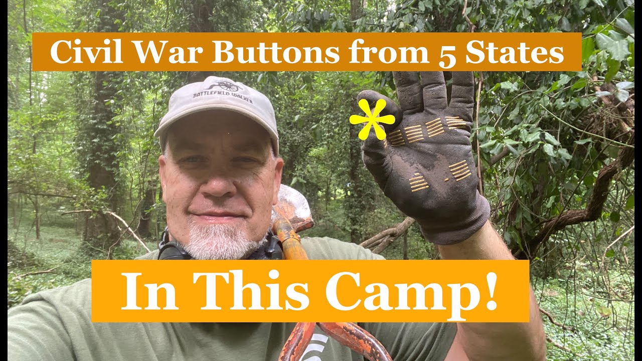 A FIVE-STATE CIVIL WAR CAMP! OVER A HUNDRED BULLETS IN THREE TRIPS!