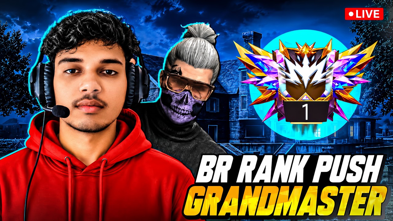 🔴 LIVE | Top 1 Grandmaster Push 🔥 Free Fire Shorts Live #shorts #shortslive #freefire