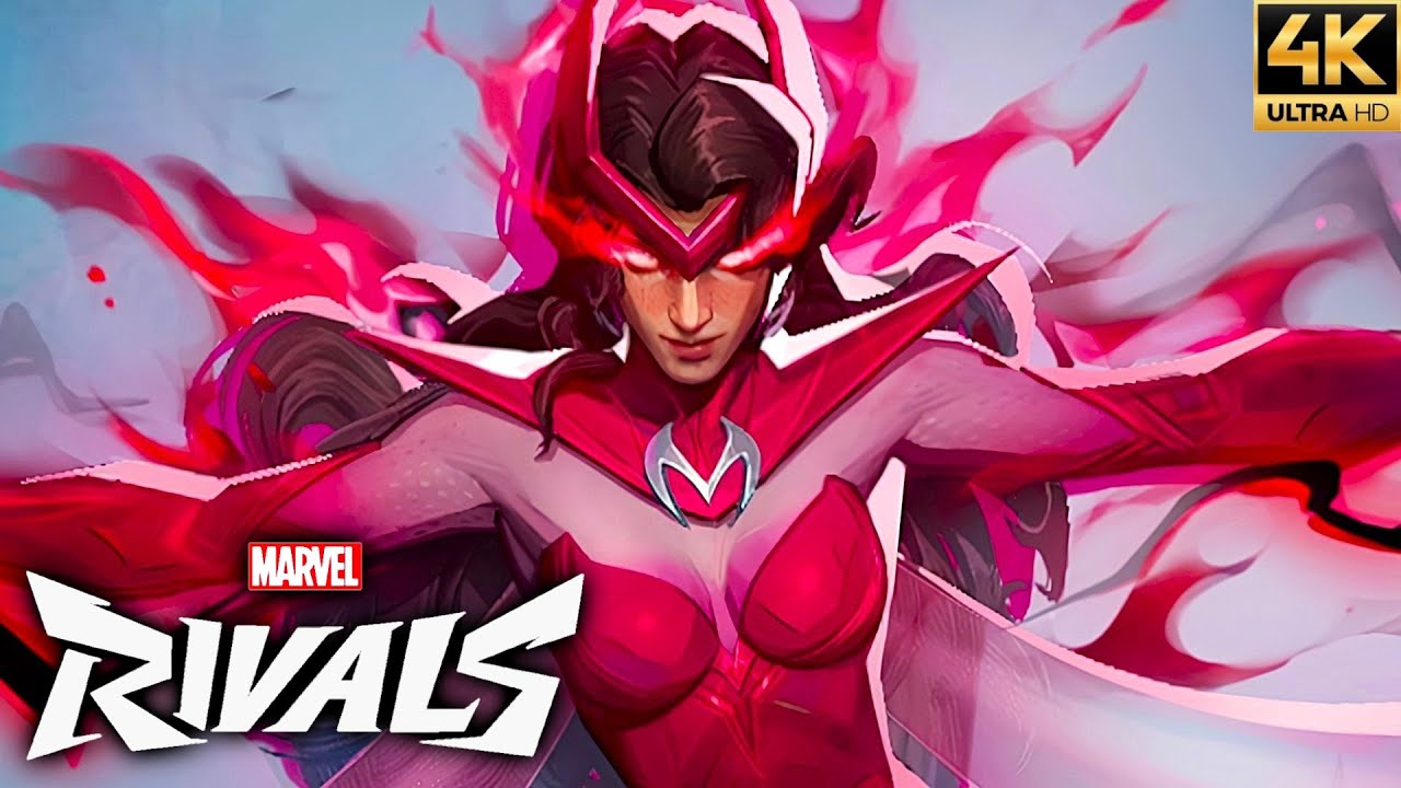 Marvel Rivals - Scarlet Witch (Witch Of The Evil Eye Skin) Full Game Gameplay (4K 60FPS)