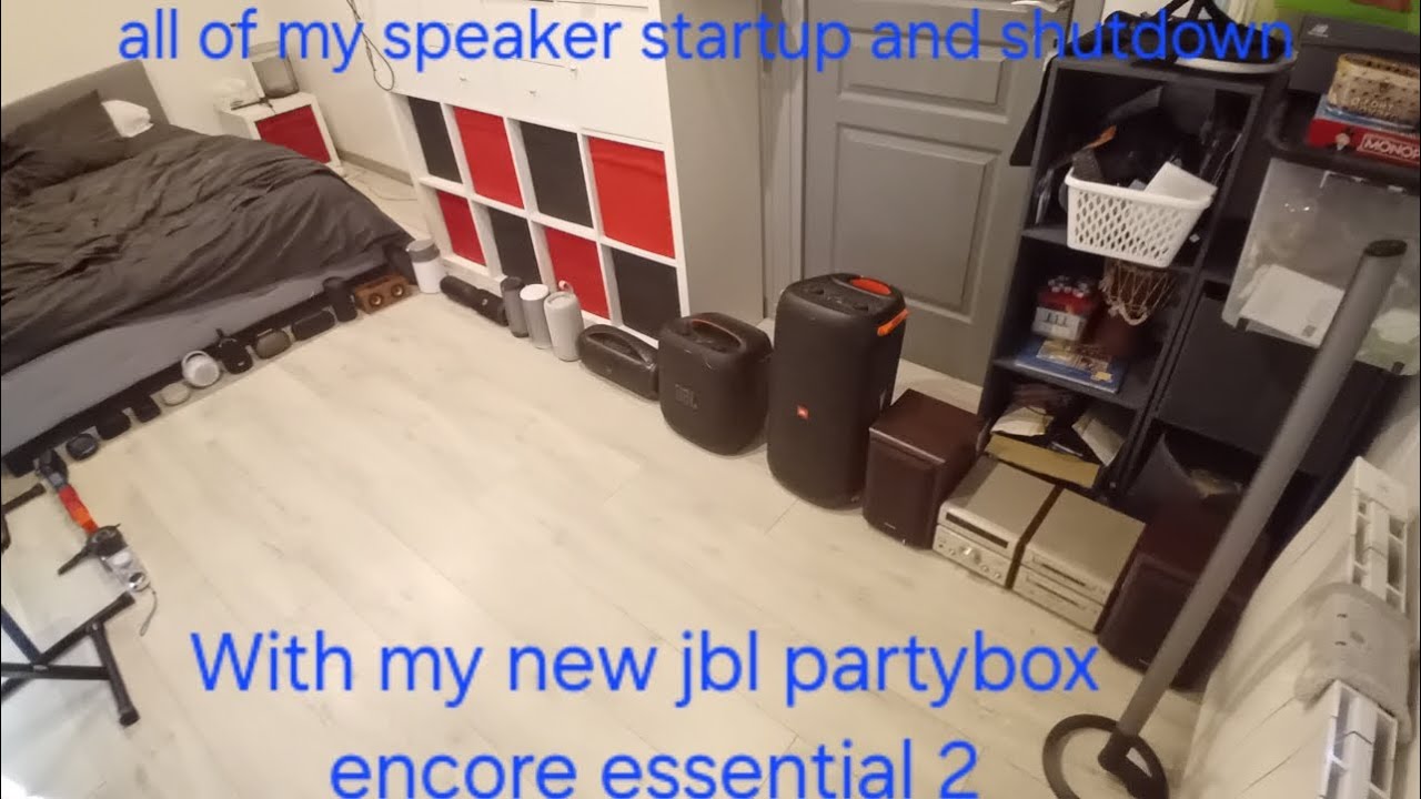 All of my speaker startup and shutdown 