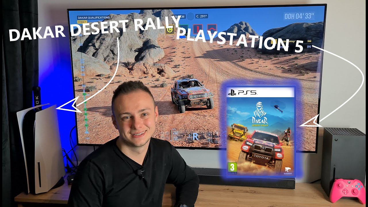 DAKAR DESERT RALLY - PLAYSTATION 5 |Pierwsze uruchomienie, wrażenia gameplay na PS5| Co tam się?!!?!
