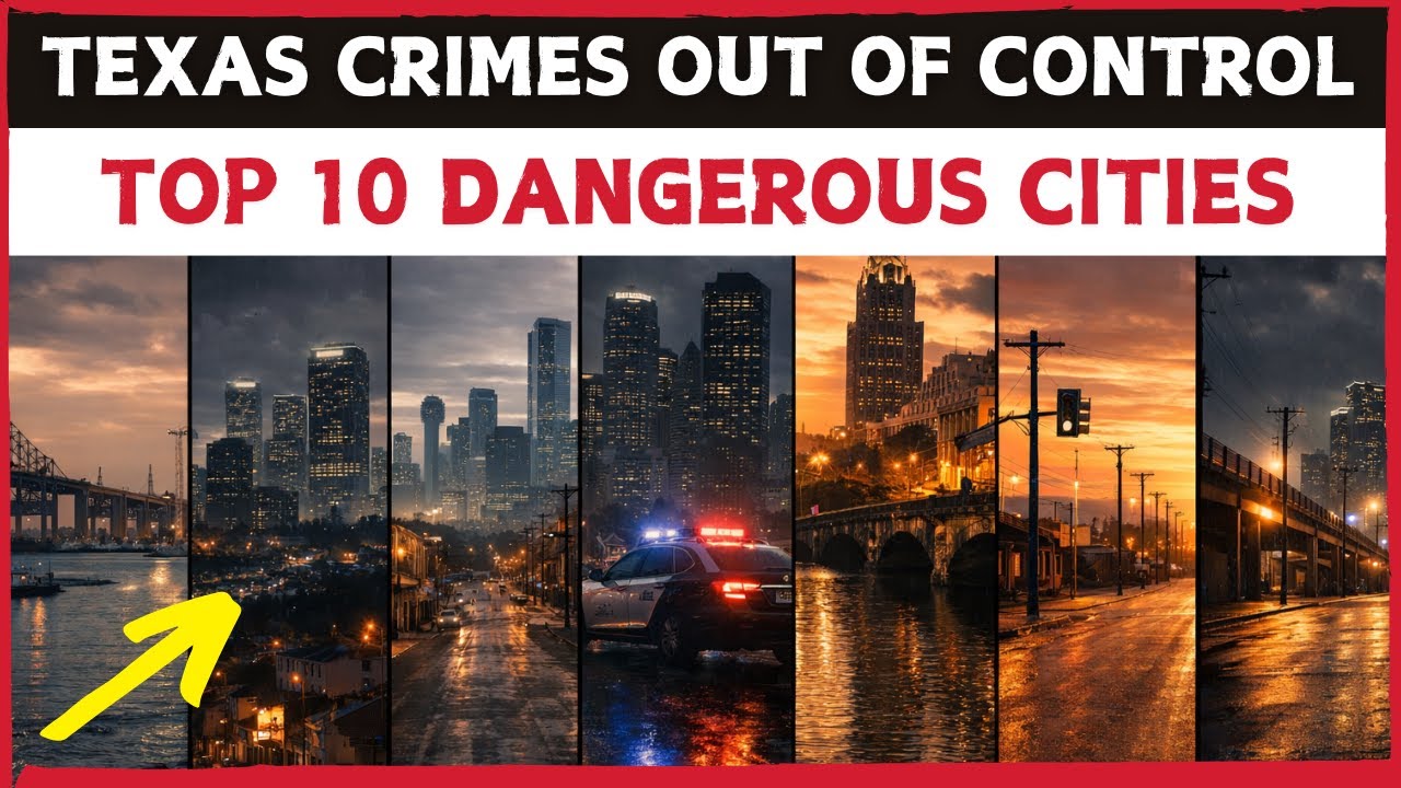 Texas Crimes Out of Control? Top 10 Most Dangerous Cities