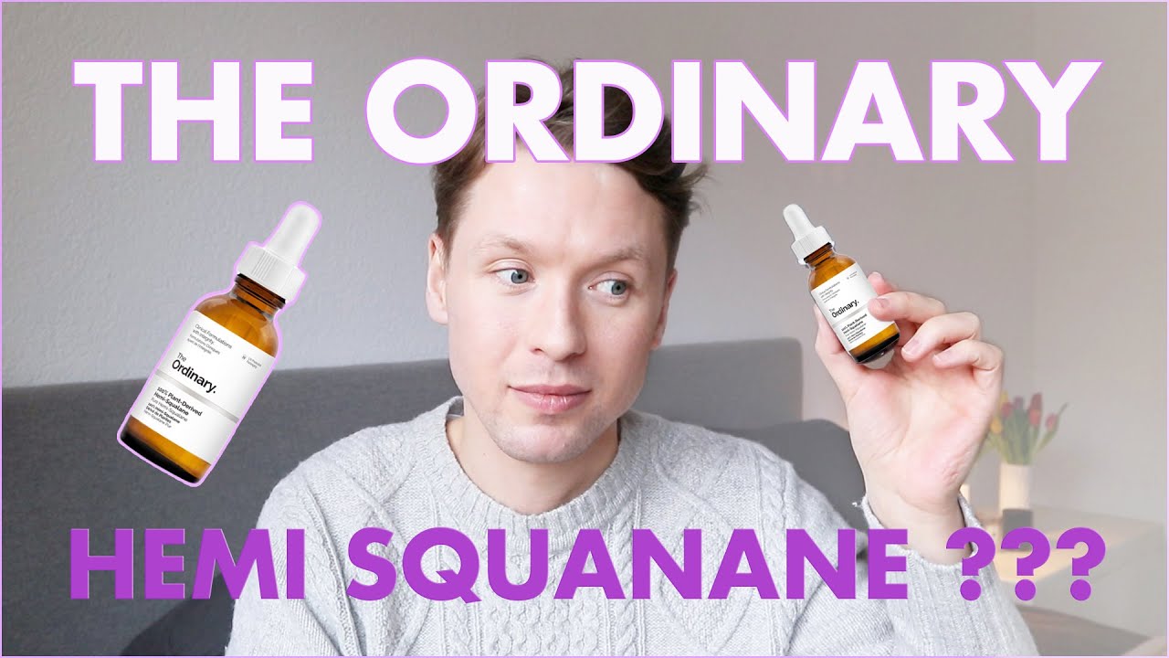 THE ORDINARY 100% Plant-Derived Hemi Squalane Review // James Just Now