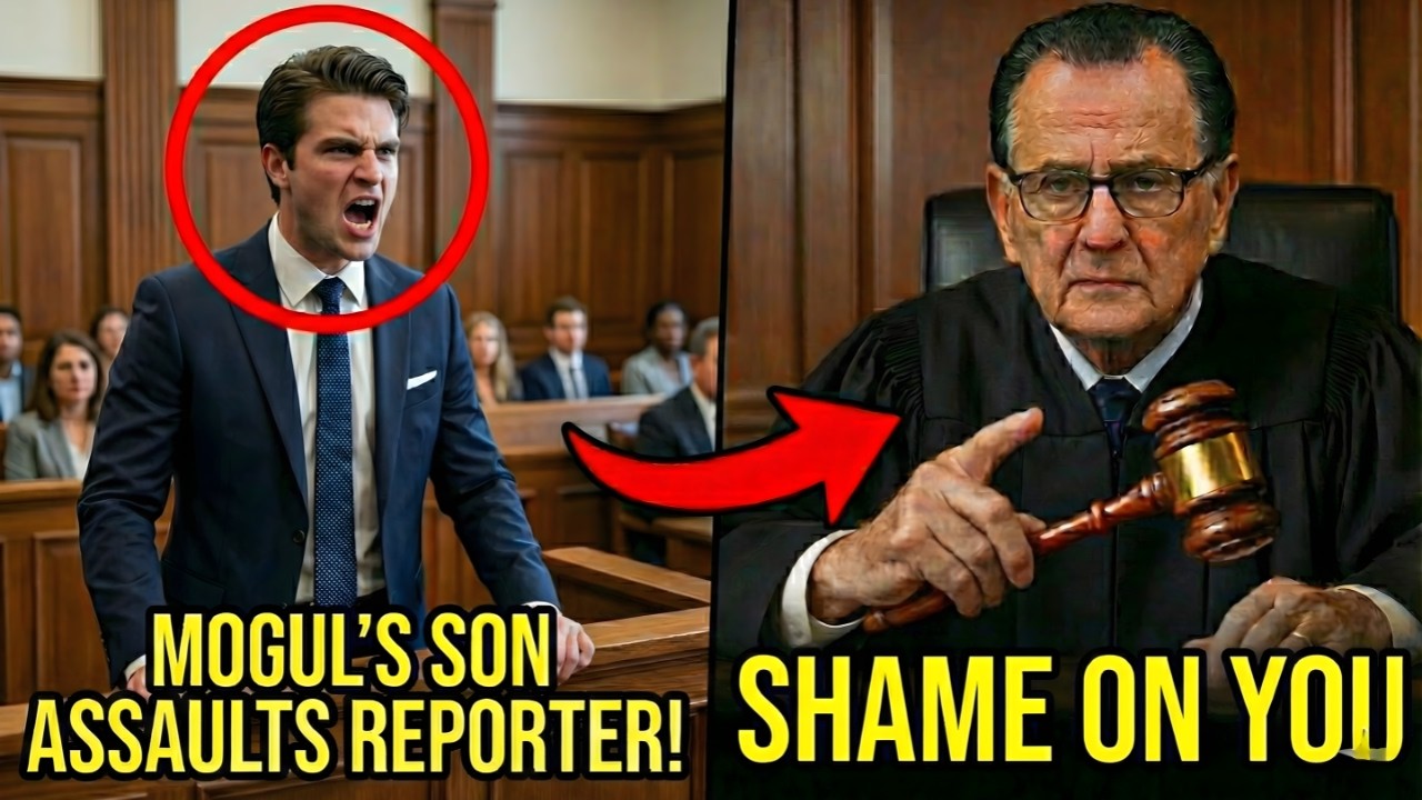 Media Mogul's Son Assaults Reporter — Judge Caprio's 15-Minute Lecture BREAKS Him