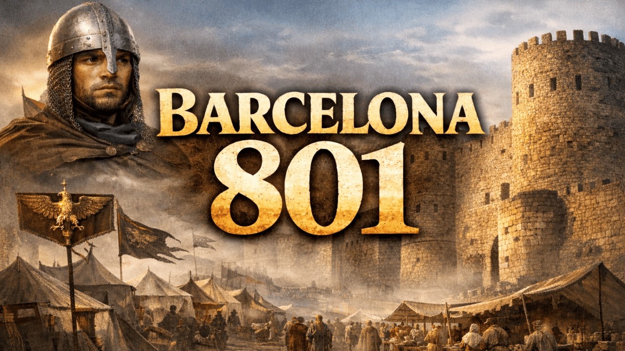 As&iacute; era Barcelona en 801 d.C. | La Frontera Final de Carlomagno | Con IA