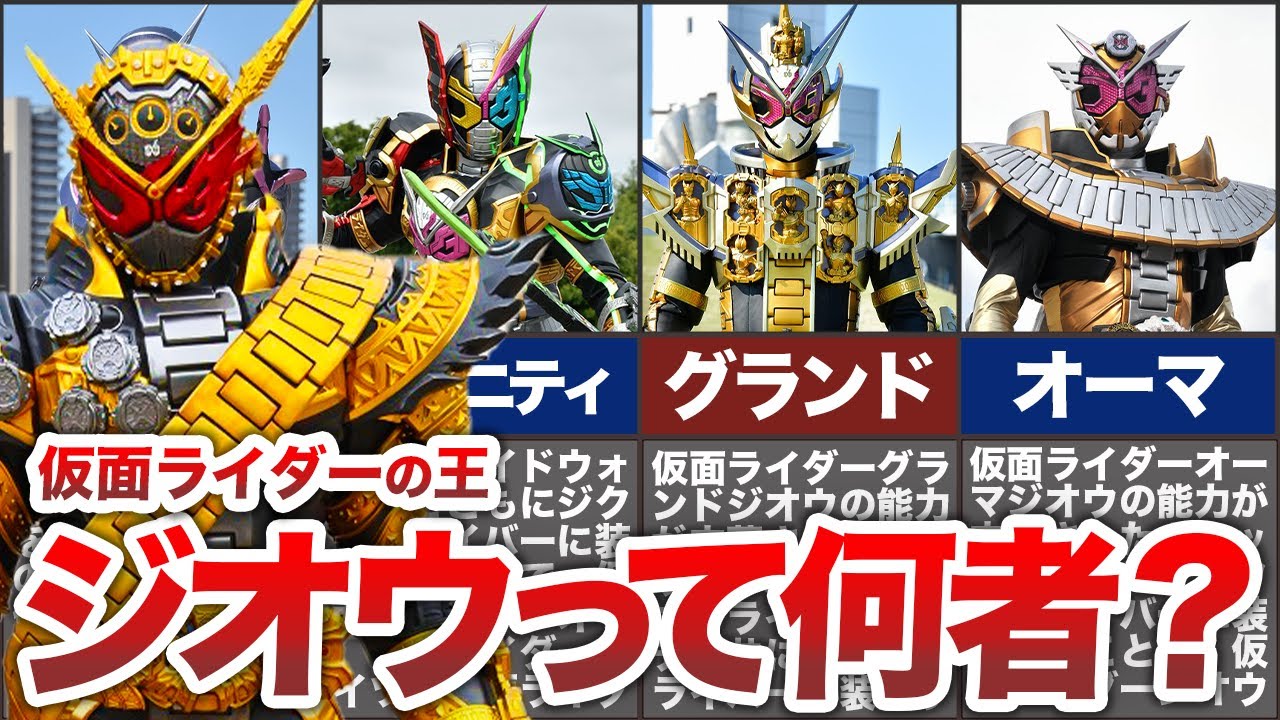 【最後の平成ライダー】仮面ライダージオウとは？設定やぶっ壊れた能力について解説！
