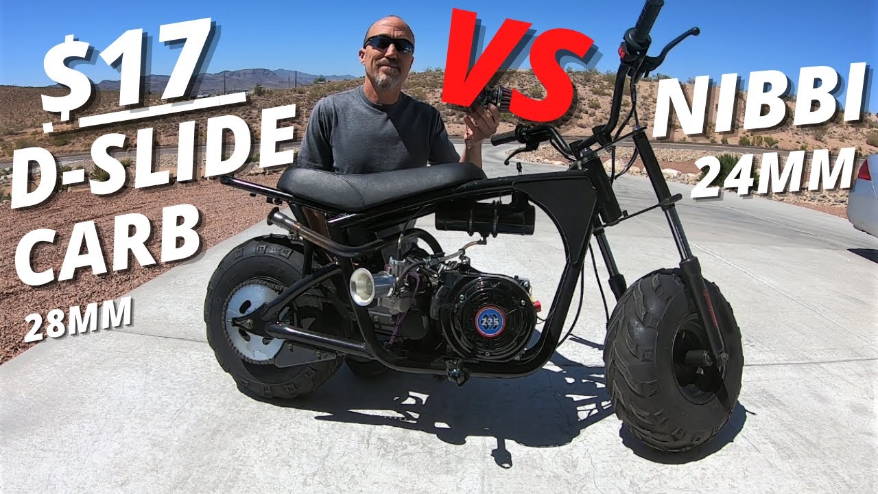 Превзойдет ли карбюратор NIBBI 24MM карбюратор D-Slide 28MM на Tillotson 225?