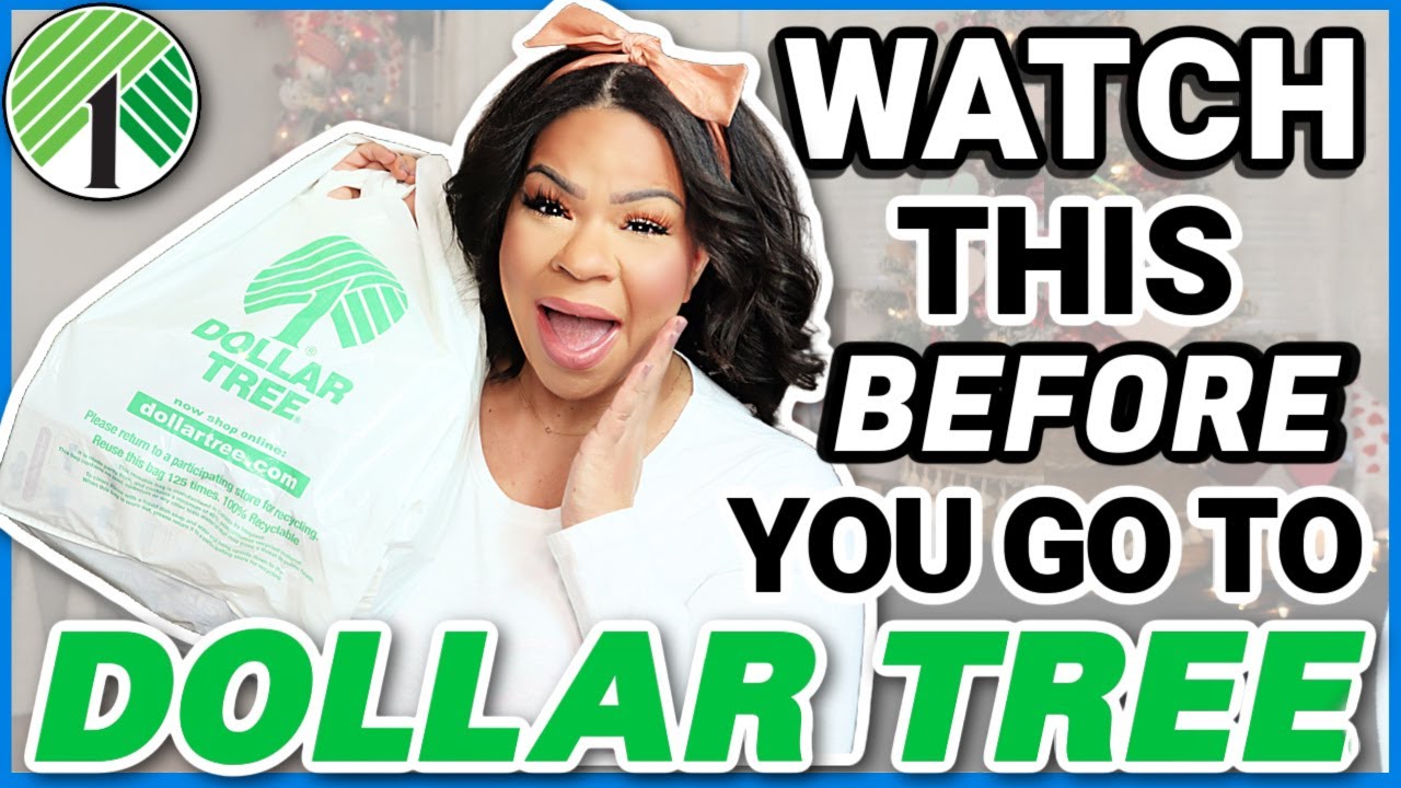 New DOLLAR TREE  Haul 🤯  WATCH This BEFORE You Go To The DOLLAR STORE