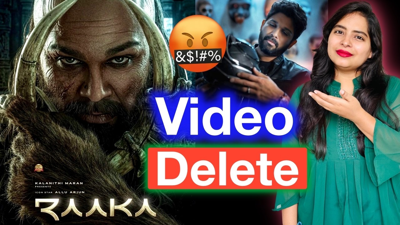 Raaka Allu Arjun First Look Poster | Deeksha Sharma