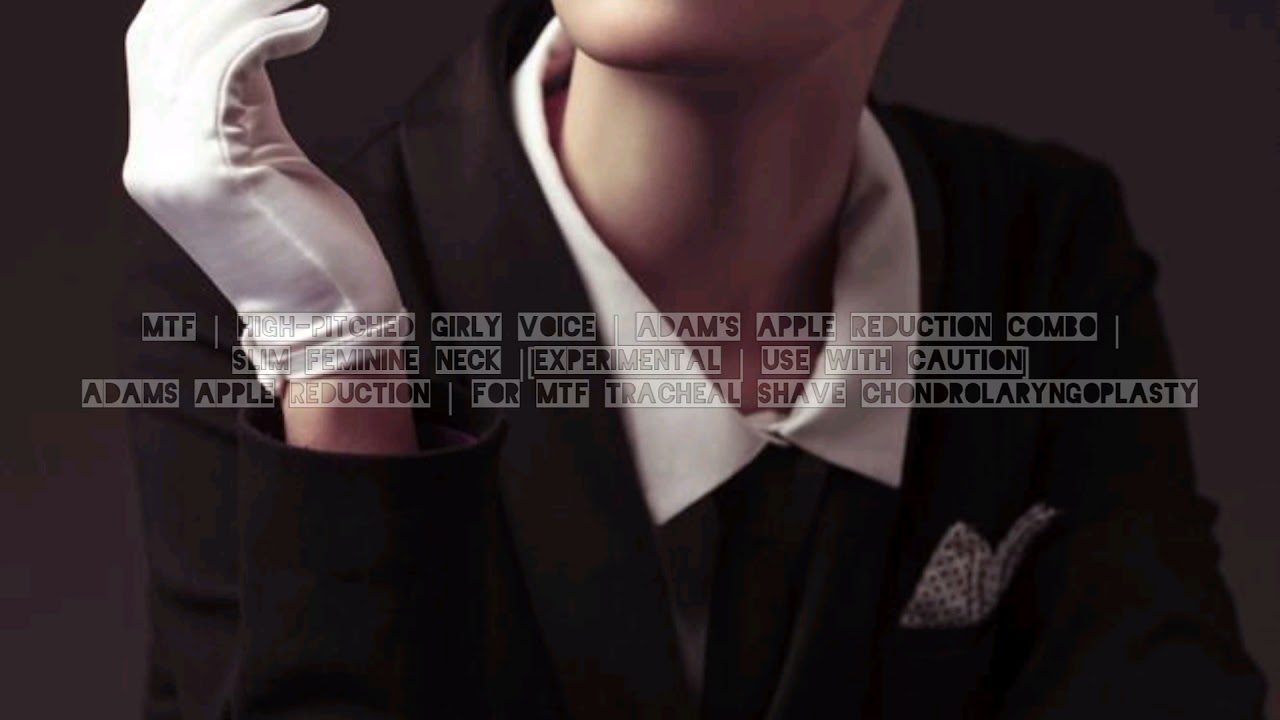 MtF | high-pitched girly voice | adam's apple reduction subliminals [caution] ❛❛feminine neck❛❛