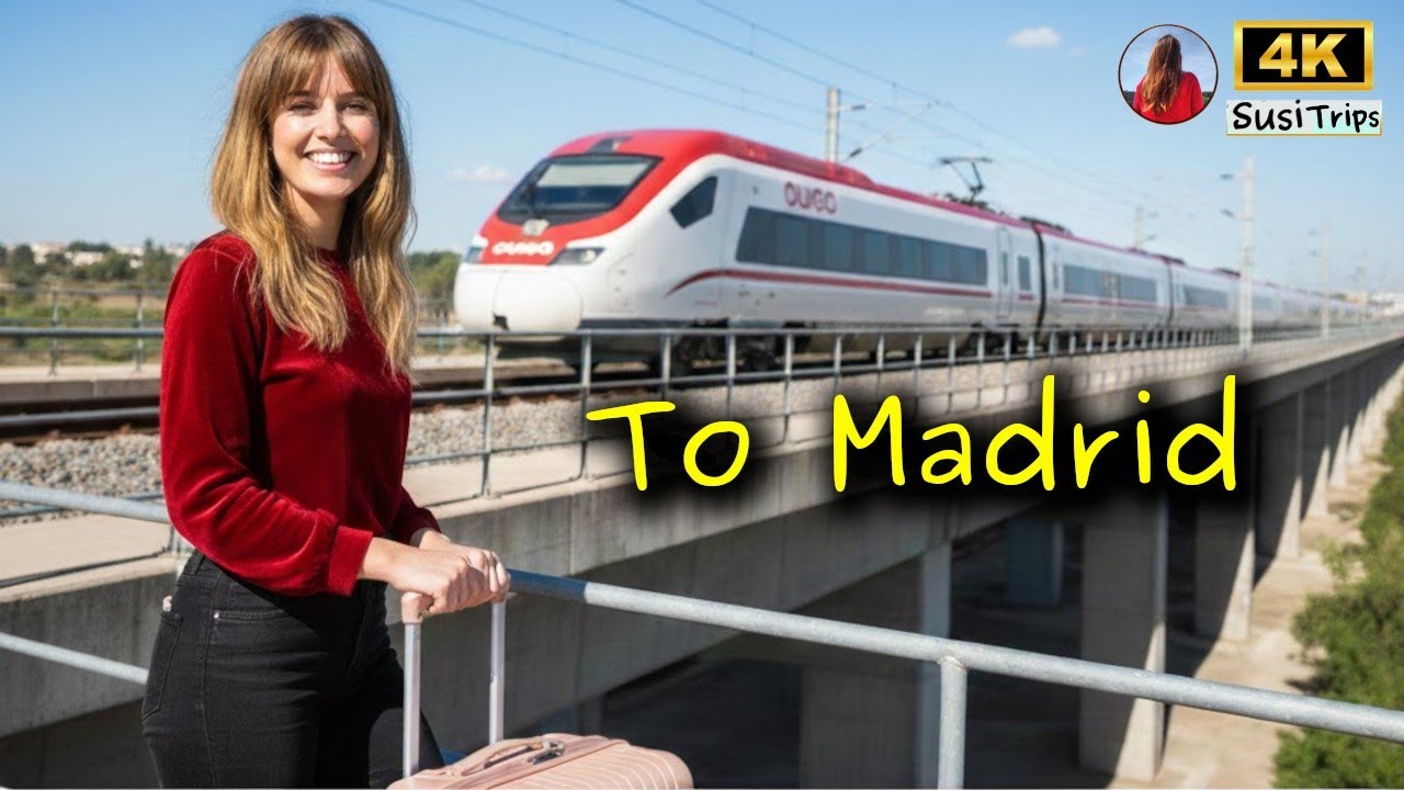 Cheap Train to Madrid. LowCost High Speed and Metro Tour