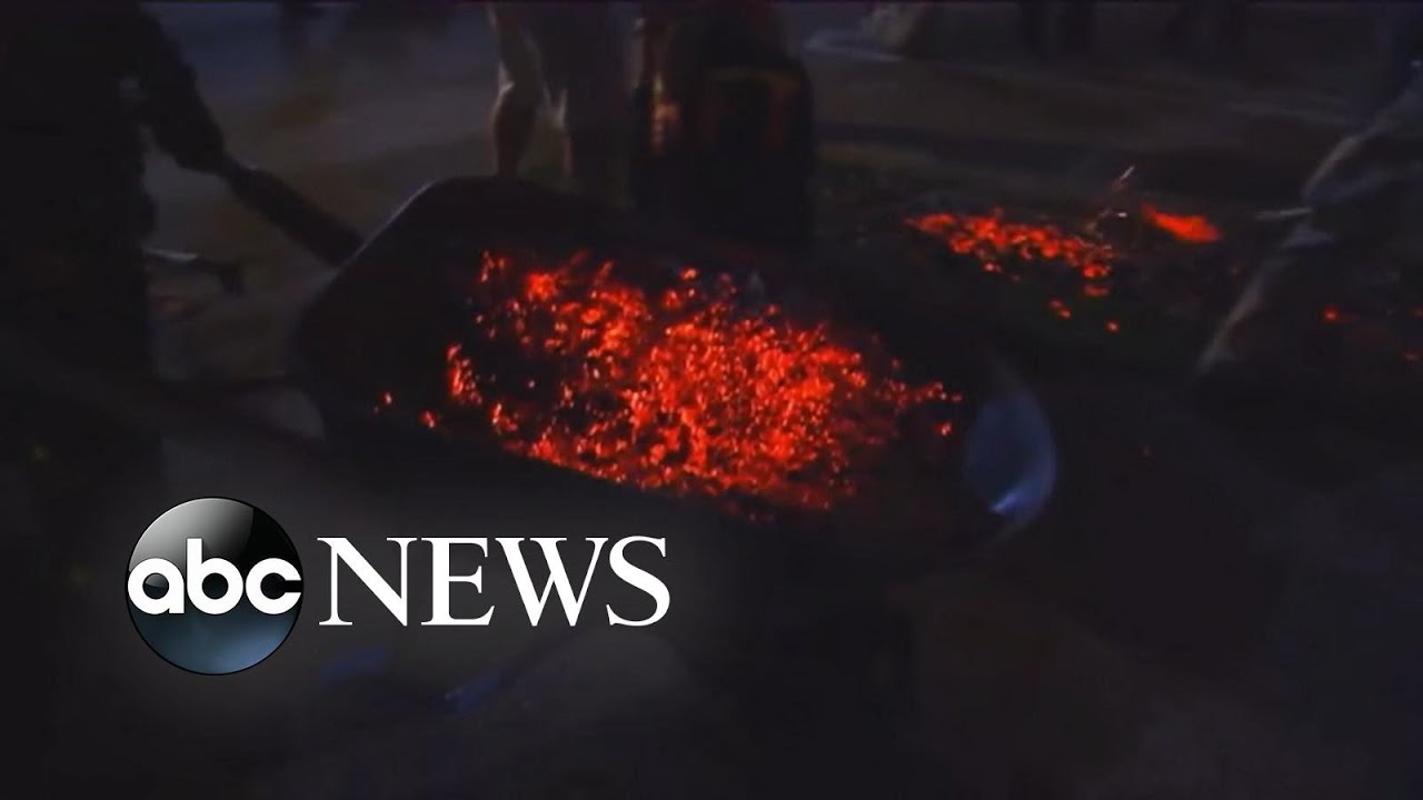 Dozens Hurt Walking on Hot Coals at Tony Robbins Event