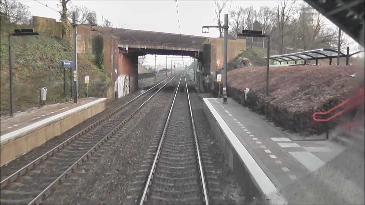 Meerijden met de machinist van Asd naar Amf (sprinter)
