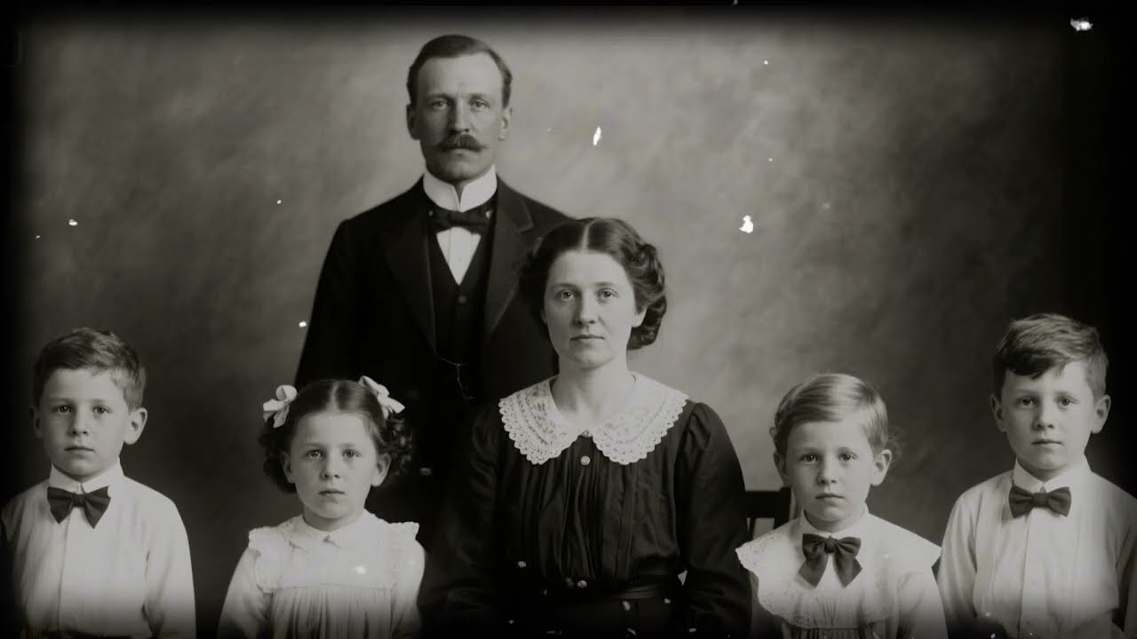 In This 1899 Family Photo, the Mother's Gloved Hand Hides More Than It Should
