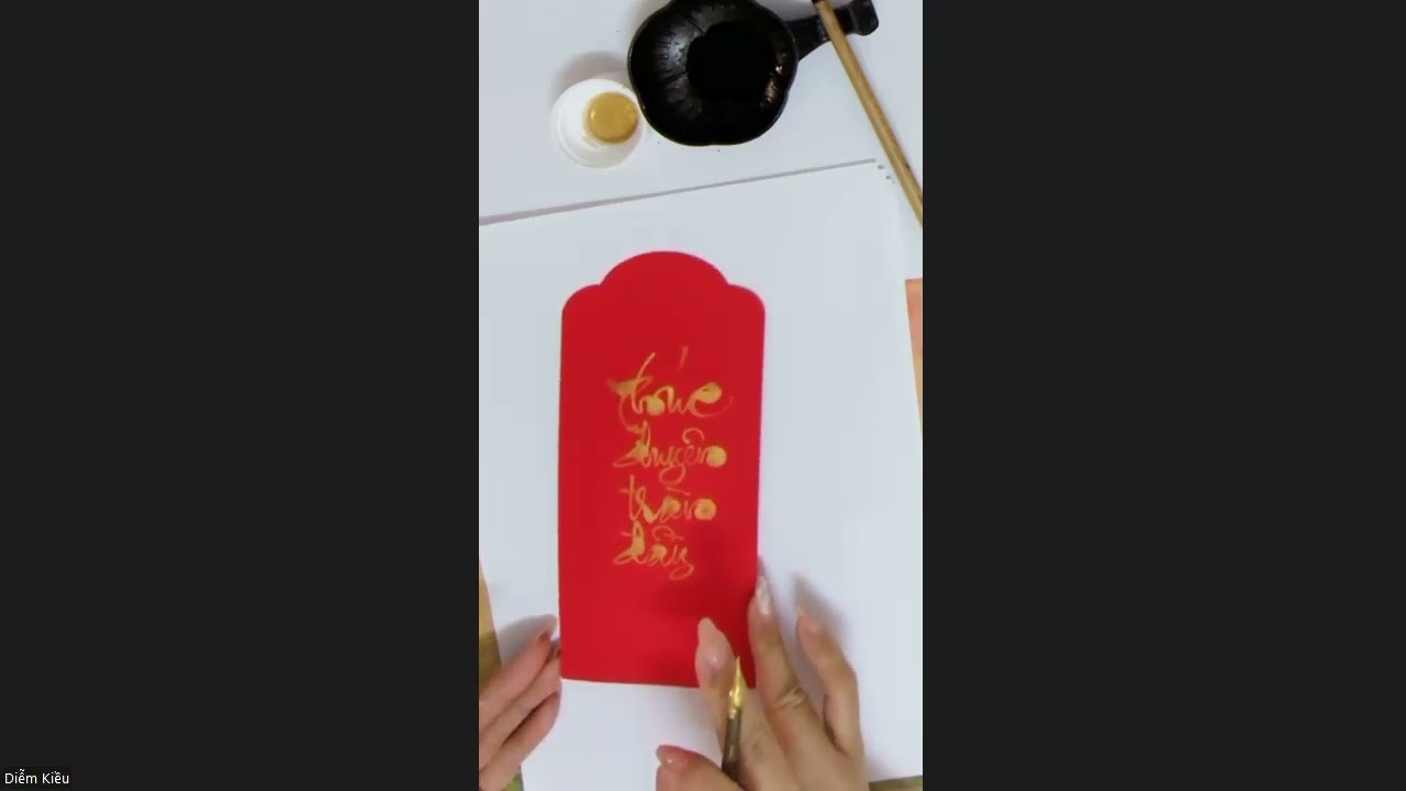 100125 buổi 1 - CHUYỂN GIAO THƯ PHÁP LÊN DỪA - BAO LÌ XÌ #ShinyArtGarden #ShinyArtistCoach